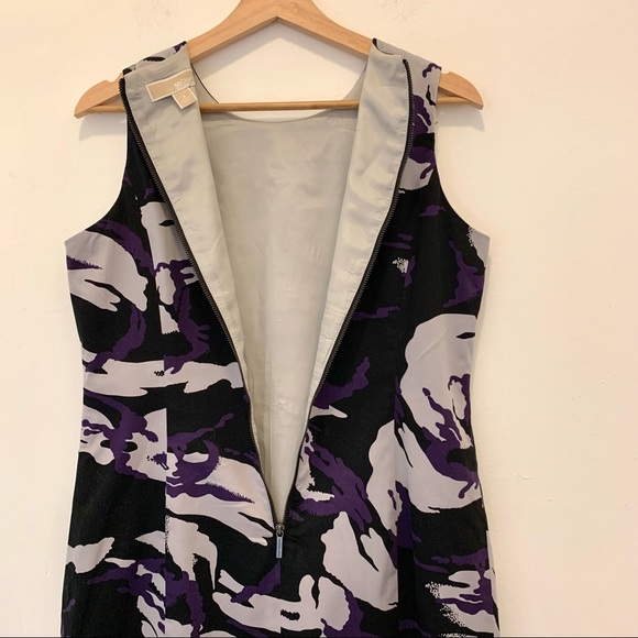 Michael Kors Camo Sheath Sleeveless Dress - Picture 4 of 11